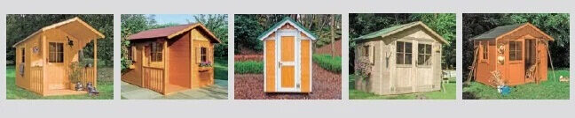 木製物置小屋のイメージ