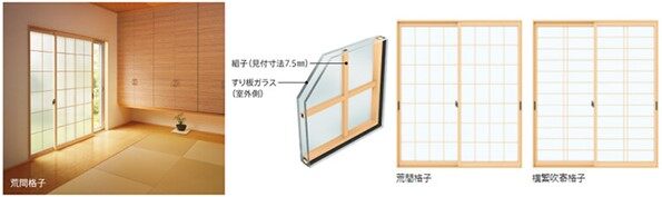 和室用複層ガラス／和室用Low-E 複層ガラス
