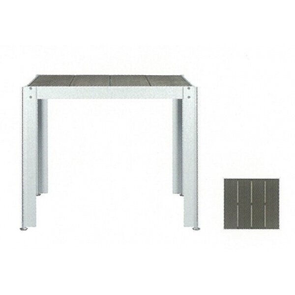 クレスコ クッキンガーデン 正方形テーブル（2人用） T8080 『ガーデンテーブルセット』 