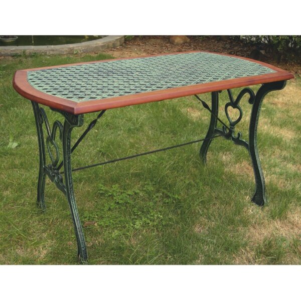 ジャービス商事 鋳物ファニチャー クロステーブル 『ガーデンテーブル』 青銅色