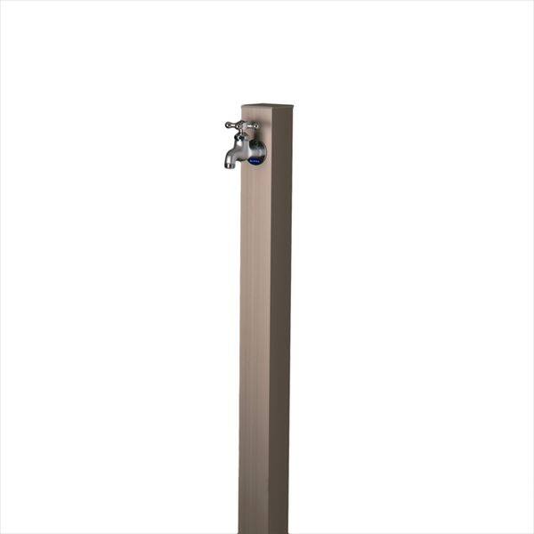 オンリーワン アルミ立水栓 Lite 蛇口セット GM3-ALUCF 『水栓柱・立水栓セット（蛇口付き）』 メタリックグレー
