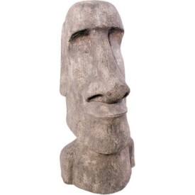 FRP イースター島のモアイ像 ストーン風 / Easter Island Moai fr090076CS 『歴史オブジェ 店舗・ホテル向け』 