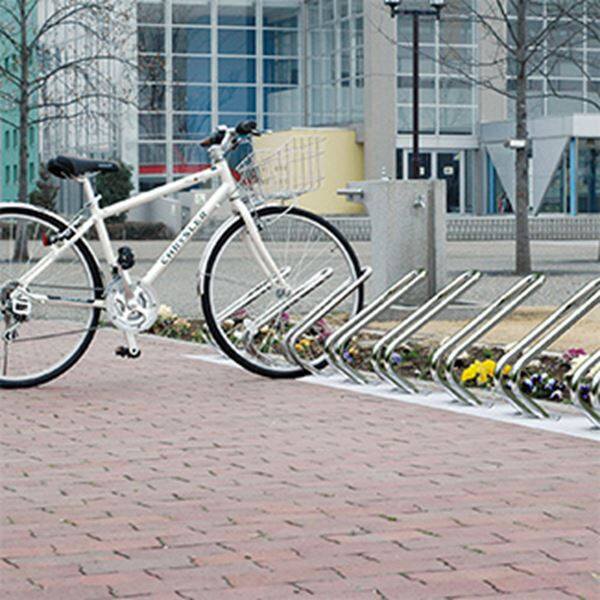 カツデン D-NA ディーナ CLIP 床付タイプ 『 カツデンアーキテック 自転車置き場 サイクル ラック スタンド 』 