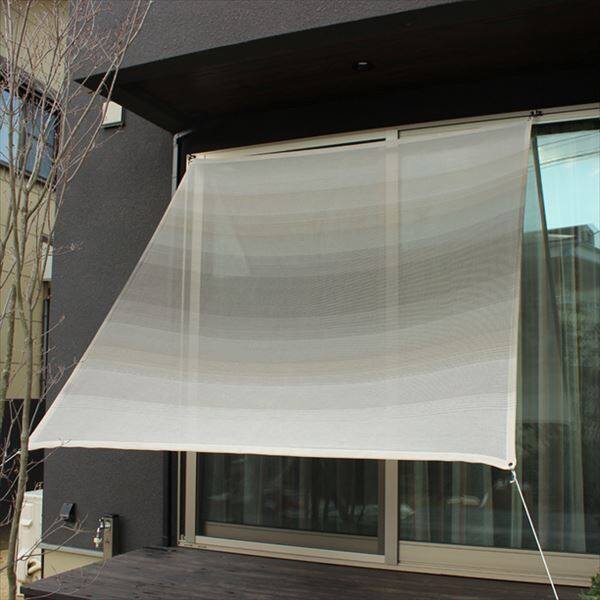 イチオリシェード　グラデーション　『屋外用日よけ　透過性と通気性へのこだわり　日本製　シェード』 シャドウ