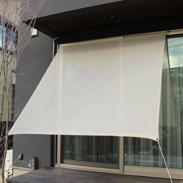 イチオリシェード　プレーン　『屋外用日よけ　透過性と通気性へのこだわり　日本製　シェード』 アッシュベージュ