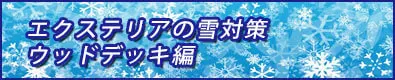 エクステリアの雪対策カーポート編