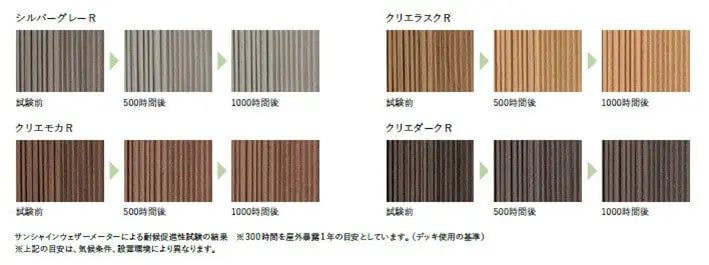 樹ら楽ステージ 木彫のカラーバリエーション
