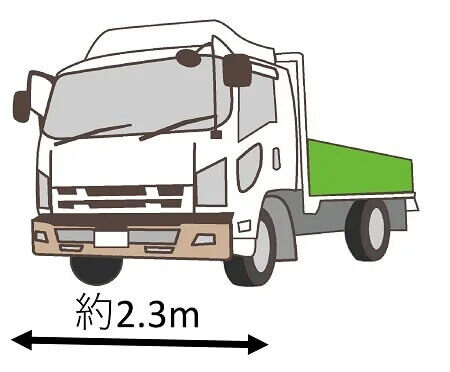 トラックの大きさ