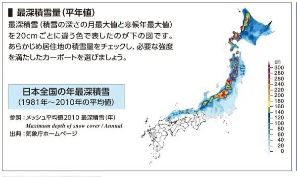 最深積雪量について