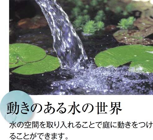 動きのある水の世界