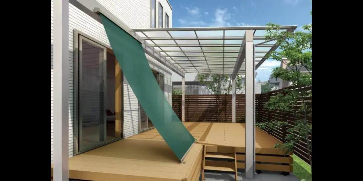 YKKの日よけアウターシェードに新サイズ登場！