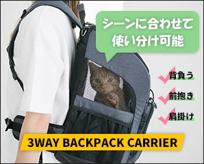 3WAYバックパックキャリー特集