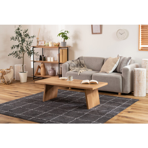 東谷 ラグ 185×185 TTR-183GY 約W185×H185㎝