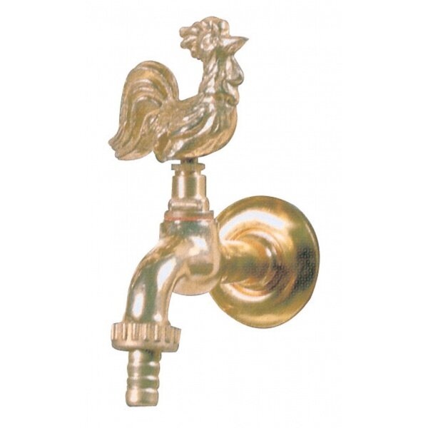 オンリーワン ドマルタンコレクション ルースター蛇口 MC3-013 『水栓柱・立水栓 蛇口』 真鍮磨き