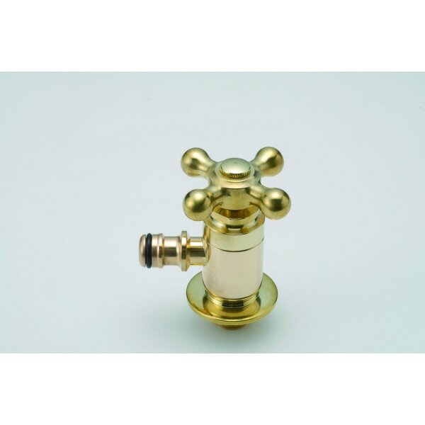 オンリーワン ホース接続水栓（研磨） HV3-G102-B 『水栓柱・立水栓 蛇口』 