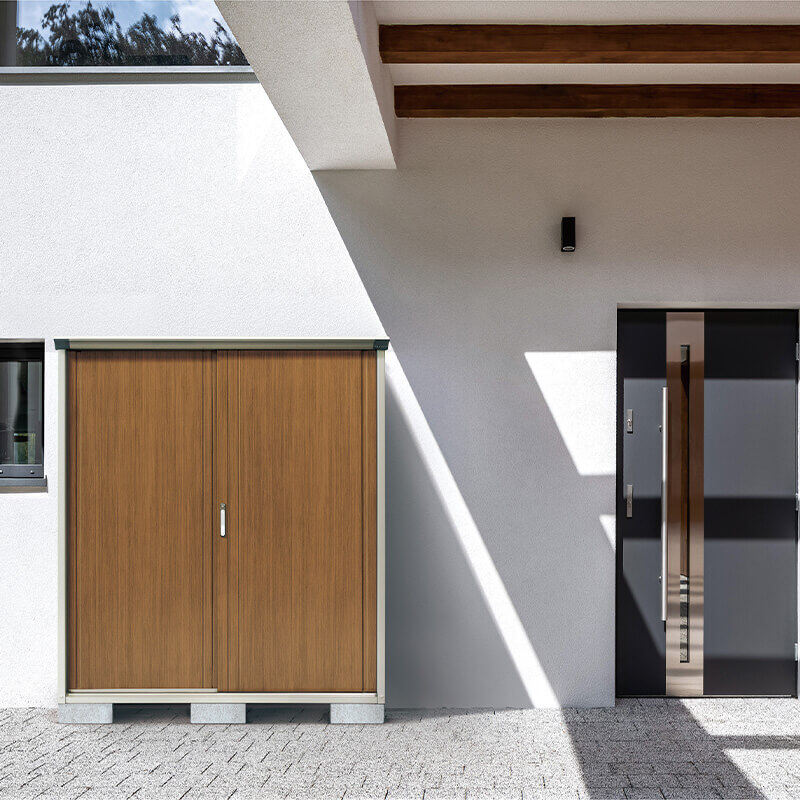 PY-159AF 田窪工業所 タクボ物置 ペインタ グランプレステージ ジャンプ 全面棚タイプ 標準屋根 一般型 