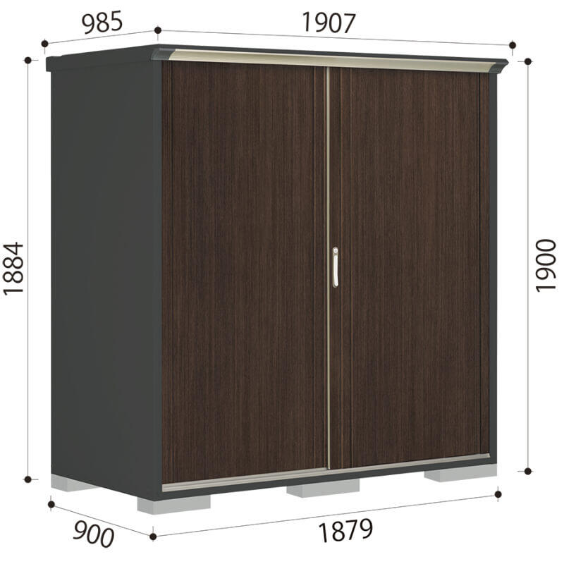 P-199AF 田窪工業所 タクボ物置 ペインタ グランプレステージ ジャンプ 全面棚タイプ 標準屋根 一般型 