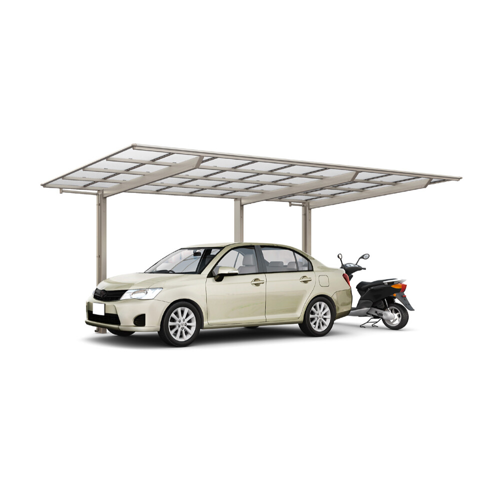 LIXIL リクシル ネスカF 1台用 延長 27-50・14型 標準柱 H22 ポリカーボネート屋根材使用 