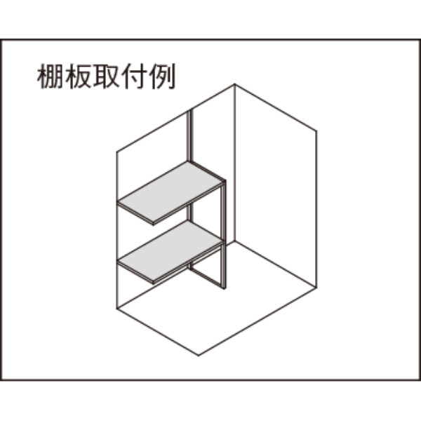 【愛知限定・完成価格】マツモト物置 INVADER IVD-2 一般地 幅:1980mm×奥行:1161mm 高さ:1995mm