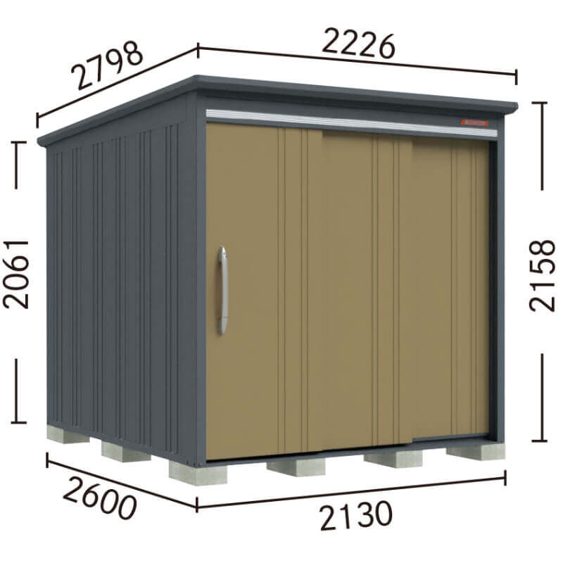 B-G2126 タクボ物置 田窪工業所 BELOS ヴェロス 豪雪型 標準屋根 背面棚 【追加金額で取付工事可能】 