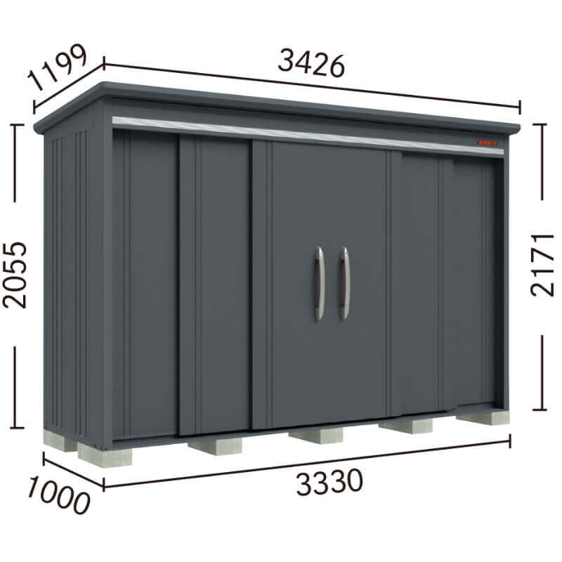 B-T3310 タクボ物置 田窪工業所 BELOS ヴェロス 多雪型 結露減少屋根 背面棚 【追加金額で取付工事可能】 