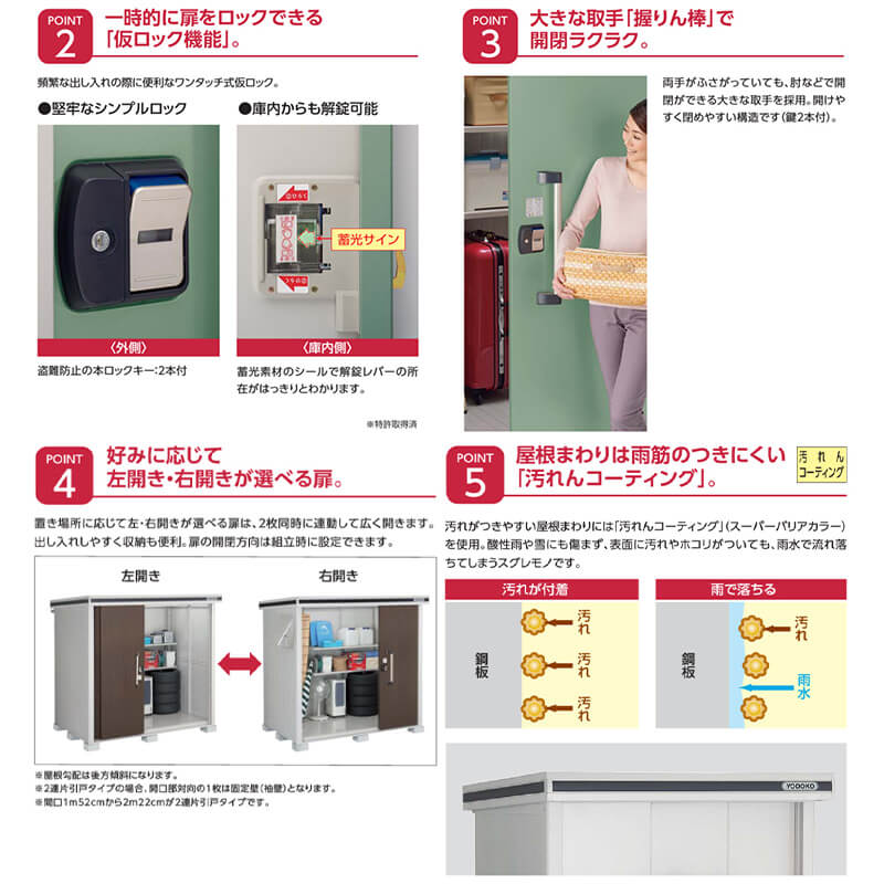 LMD-3622 ヨドコウ ヨド物置 エルモ 一般型 標準高タイプ 結露低減材付屋根【東海エリア限定商品】 