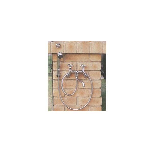 ニッコー シャワープレイス用水栓金具 カラン付き PF-S4-M-N-2 『ニッコーエクステリア』 