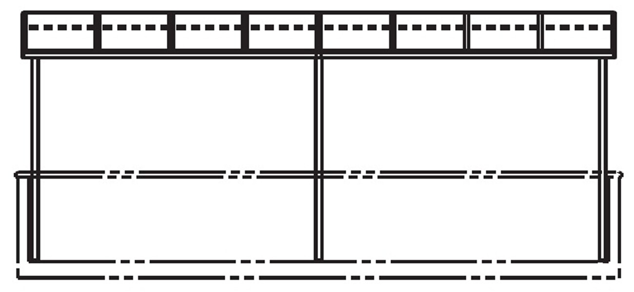 キロスタイルテラス R型屋根 2階用 4間（2.間＋2間）×7尺 ポリカーボネート ＊2階取付金具は別売 積雪20ｃｍ対応 #2019年の新仕様 