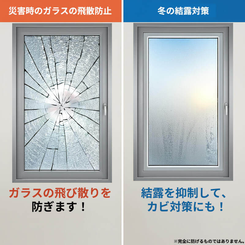 窓 断熱シート 遮熱フィルム 水で貼れる キャプテンDAMAGAシート 90cm×5m UVカット 結露防止 寒さ対策 飛散防止 剥がせる 賃貸OK
