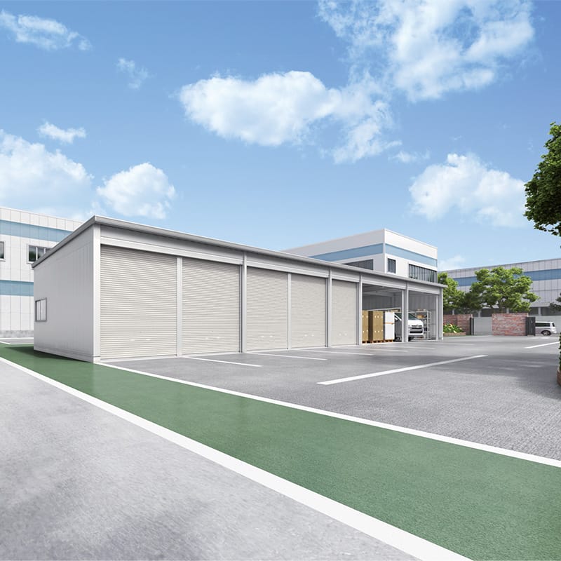 稲葉製作所 イナバ倉庫 SGN-358GUB-2 多雪型 ジャイアントタイプ ベタ基礎仕様 幅6.2m 奥行5.8m 高さ3.6m 