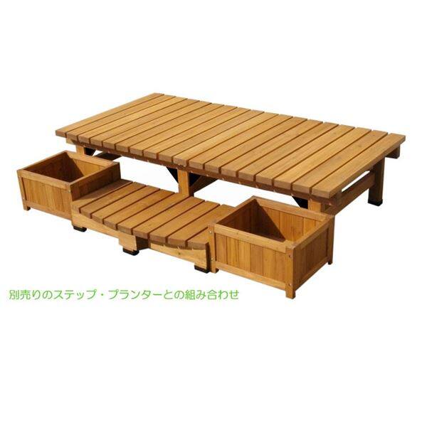 ウッドデッキ　濡れ縁　直接お取引のみ ウッドデッキ 90 ※ウッドデッキ90単品 縁台 濡れ縁 キット ステップ