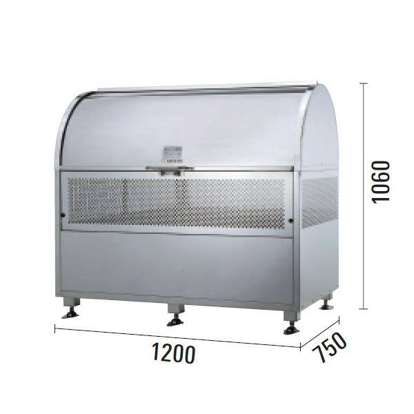 ダイケン クリーンストッカー CKM-TN120 『ゴミ袋（45L）集積目安 17袋、世帯数目安 8世帯』 