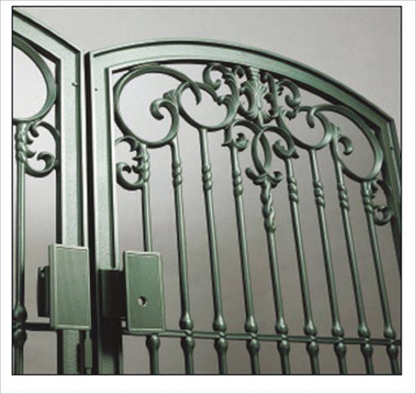 三協アルミ 門扉 ラビロス 4型 両開きセット 門柱タイプ 0712 