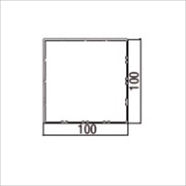リクシル デザイナーズパーツ 枕木材 100×100 （L寸法：1750）マテリアルカラー木調 8TYD57□□ 『外構DIY部品』 