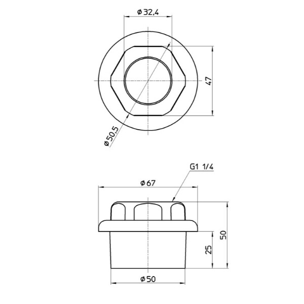 三栄水栓製作所 クリーンアダプター Ｈ70-22-32Ｂ 