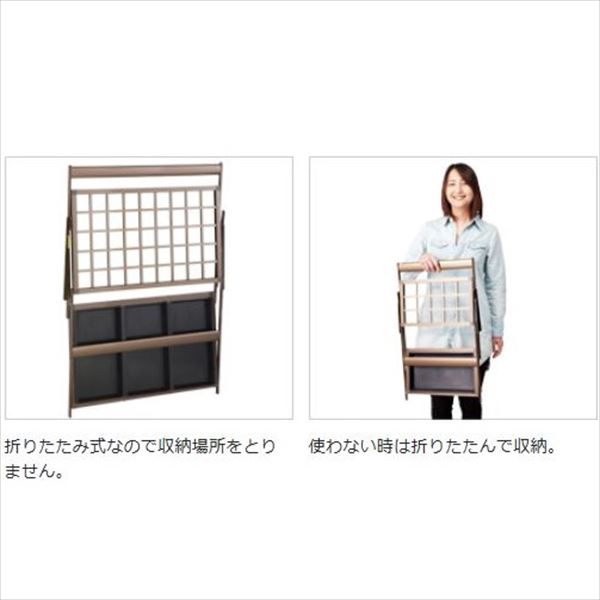 パックス工業　折りたたみ式アルミ製傘立て　　(45本用)　AL-PBR ブロンズ