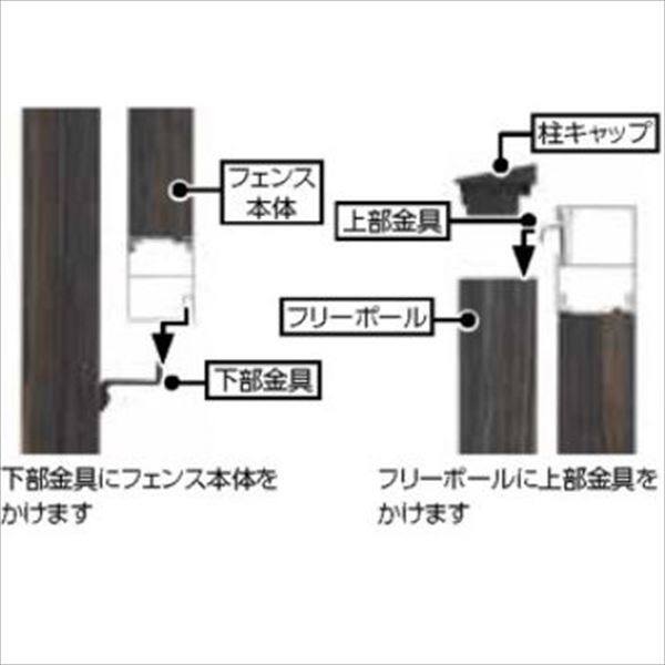 エバーアートフェンス　密横板貼　オプション