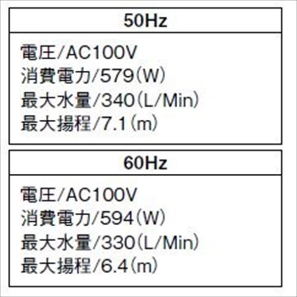 『欠品中 次回8月末入荷予定』グローベン 水中ポンプ 池循環用ポンプ 50Hz C40TCT20000E 