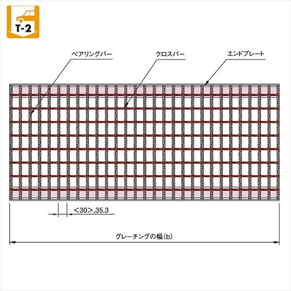 中部コーポレーション　国土交通省用　かさ上げ用溝蓋　適用荷重T-2　VG5K 25-310A 