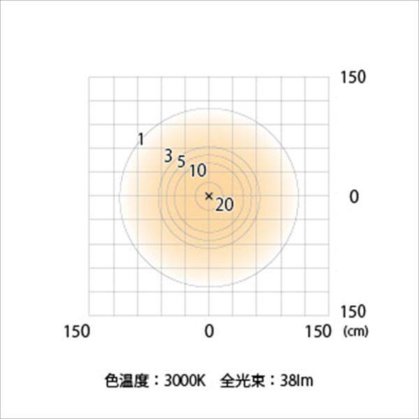 タカショー ミニポールライト（ローボルト） ガーデンポールライト 7型（LED色:電球色） #74082600 HBC-D56K ブラック