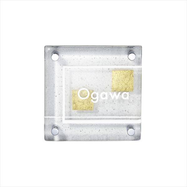 オンリーワン GLASS&GOLD FOIL SIGN HAKU 箔 NL1-N66BK 『表札 サイン 戸建』 