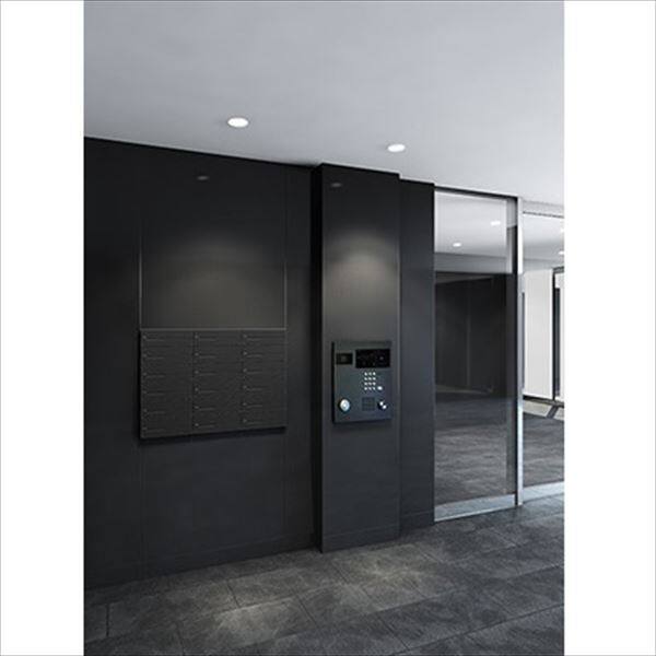 ナスタ 集合住宅用ポスト 前入後出タイプ 戸数3 KS-MB5102PU-3-W 屋内用 ホワイト　※受注生産色