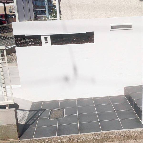 ビーライフエス タイル ブルーメ 300角階段 BA-3 『超よごれ防止機能付』 14枚入り 『日本製タイル ナノフィニッシュ』 オレンジ