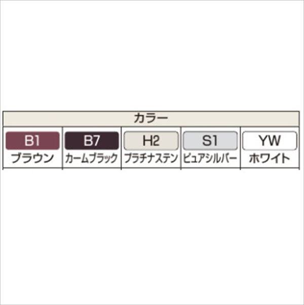 YKKAP シンプレオ門扉3型 両開き 門柱仕様 11-14L HME-3 『横太格子デザイン』 - 4