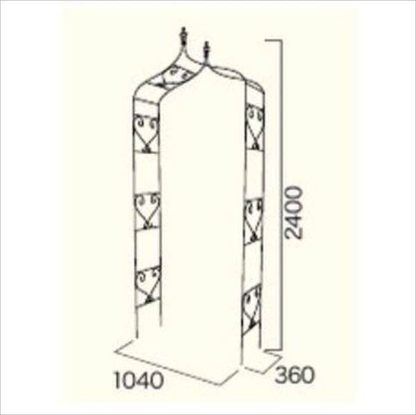 ジャービス商事 ガーデンアーチ A型 36428 『アーチ・パーゴラ』 