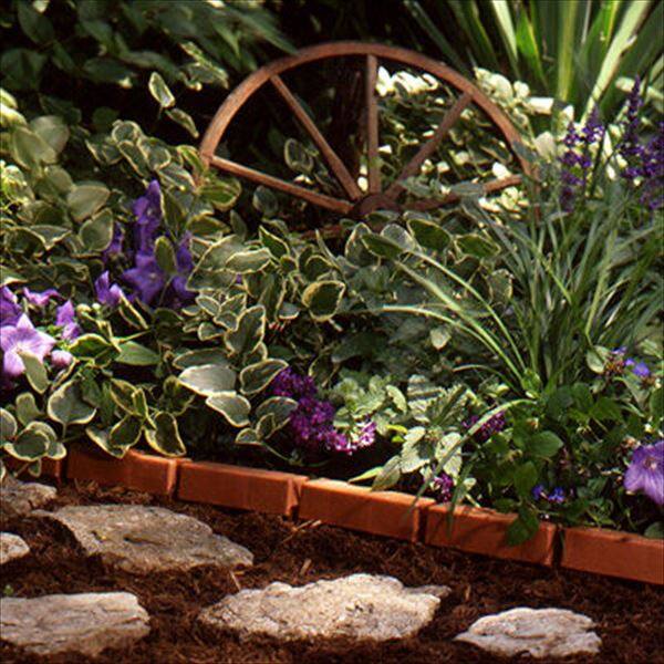 【輸入商品につき納期要問合せ】個人宅配不可 SUNCAST エッジング（見切り材） ボーダーエッジング （レンガ） 10本（3m分）セット BBE10TC 