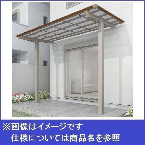 【法人様限定商品 個人宅・現場配送不可】四国化成 スマート トップ 基本セット 中柱仕様 標準高 間口4346×5尺（1540） SMTRC-K4315SC アルミタイプ(ステンカラー)/熱線吸収ポリカ 