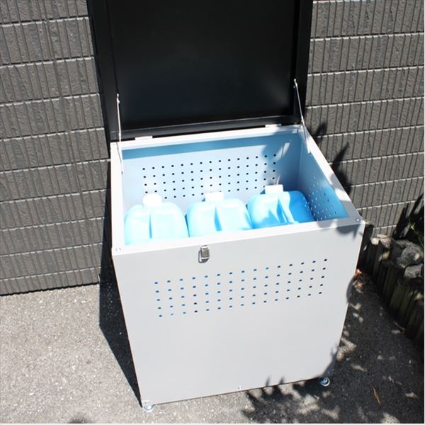 【欠品中】配送条件限定商品 ダイマツ ダストボックス 60 DB-60 『ゴミ袋（45L）集積目安 3袋、世帯数目安 1世帯』『ゴミ収集庫』『ダストボックス ゴミステーション 屋外 スチール』 
