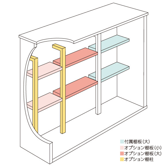 EL-2823(GK) サンキン物置 L'espace レスパス 中・大型物置 一般型 【エリア限定価格】 ギングロ