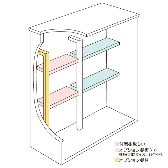 EL-1712S(GK) サンキン物置 L'espace レスパス 中・大型物置 積雪型 【エリア限定価格】 ギングロ